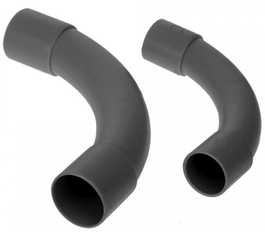 Изображение товара Соединитель Промрукав PR13.0172 для труб 32 мм черный