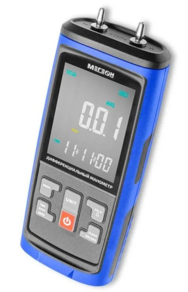 Изображение товара Цифровой манометр МЕГЕОН 51001 для дифференциальных и избыточных давлений