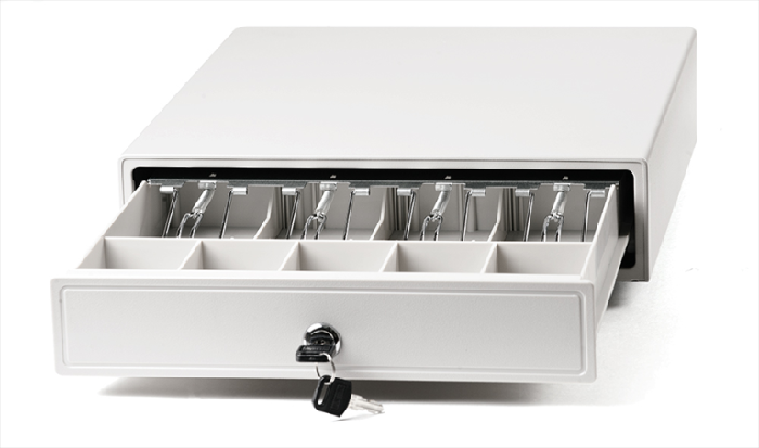 Денежный ящик АТОЛ CD-330-W АТОЛ 38718 белый, 330*380*90, 24V