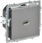 фото Розетка USB  IEK BR-U13-065-K46