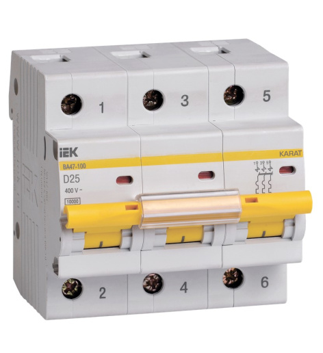 фото Автоматический выключатель  IEK MVA40-3-025-D в Красноярске