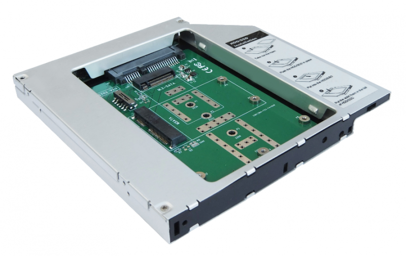 

Салазки AgeStar SMNF2S для HDD/SSD 2.5", металл ,серебристый, SMNF2S