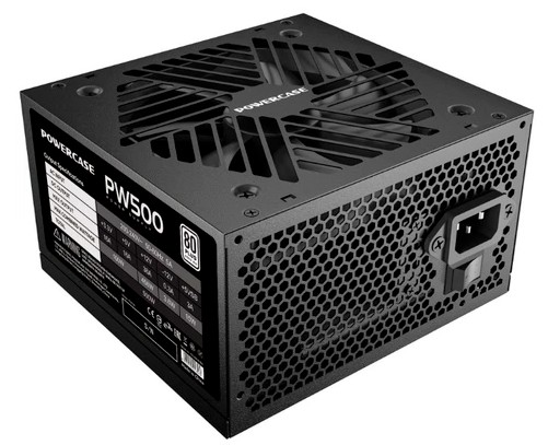 

Блок питания ATX Powercase PA-500SI 500W, PA-500SI
