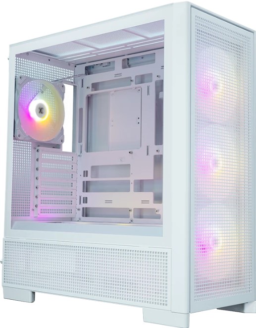 

Корпус ATX Xastra A700 7ARGB-C10-UC без БП, белый, боковая панель из закалённого стекла, 2*USB 3.0, USB Type-C, A700 7ARGB-C10-UC