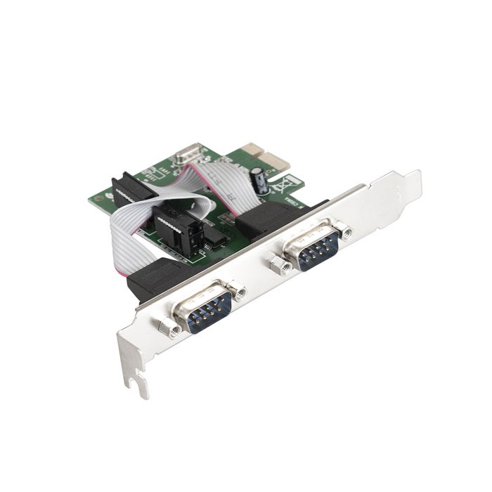 

Контроллер Exegate EXE-307 EX283706RUS PCI-E, 2*COM port (OEM), EXE-307