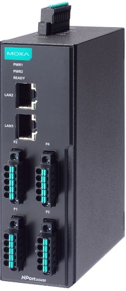 Преобразователь,MOXA,NPort IA5450I-TB-G2-T