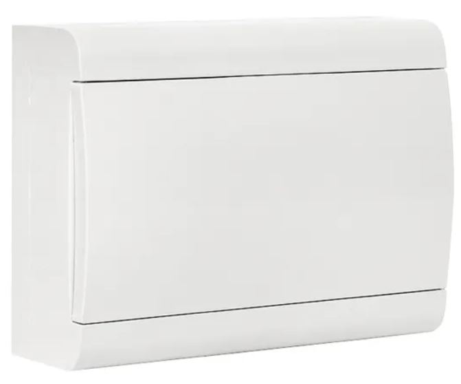 

Щит распределительный навесной EKF sb-n-12w ЩРН-П-12 "SlimBox" белая дверца IP41, sb-n-12w