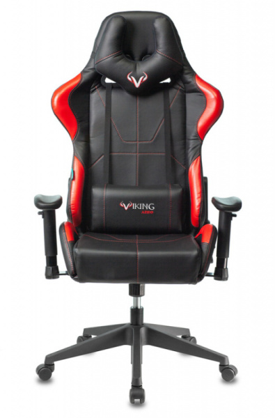 фото Кресло игровое Бюрократ VIKING 5 AERO RED в Омске