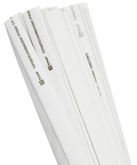 Изображение товара Термоусаживаемая трубка EKF tut-10-w-1m