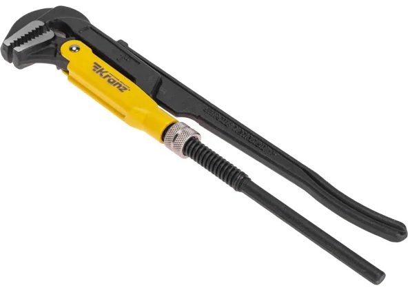 

Ключ KRANZ KR-12-5902 трубный рычажный № 1, 300 мм, литой, KR-12-5902