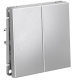 фото Выключатель двухклавишный  Systeme Electric GAL000351S в Омске