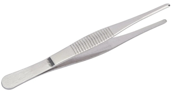 Изображение товара Профессиональный прямой пинцет Gigant GST-125 125 мм для ювелирных работ и ремонта