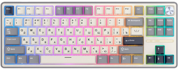 Изображение товара Клавиатура проводная Royal Kludge RK R87 Pro