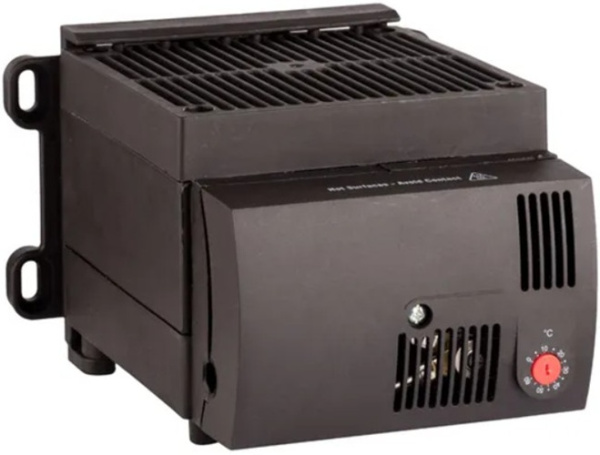 Изображение товара Обогреватель EKF HFT1200C для шкафа с терморегулятором IP 20 1200 Вт