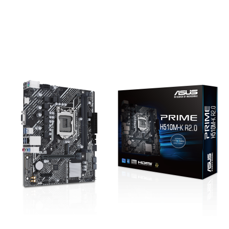 Изображение товара Материнская плата ASUS PRIME H510M-K R2.0 для процессоров Intel LGA1200