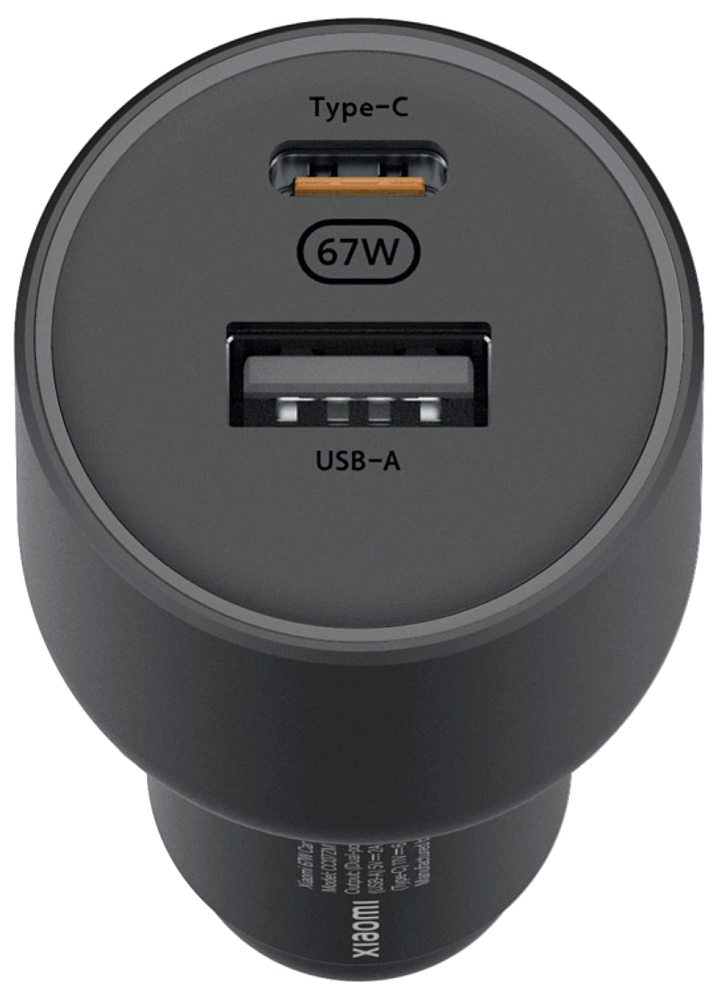 

Зарядное устройство автомобильное Xiaomi BHR6814GL 67W Car Charger (USB-A + Type-C), BHR6814GL