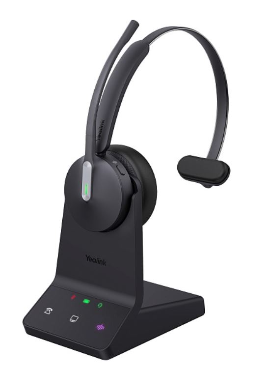 

Гарнитура беспроводная Yealink WH64 Mono UC HD звук, 160м DECT, BT, шумоподав, WH64 Mono UC