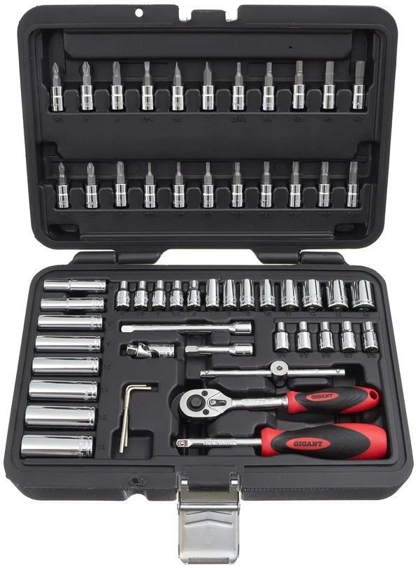 

Набор инструментов Gigant GPS 57 1/4" 57 предметов, GPS 57