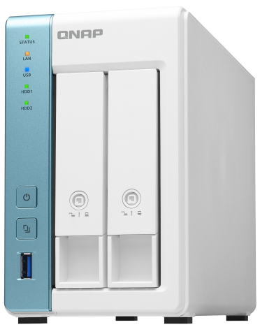 

Сетевой RAID-накопитель QNAP TS-231P3-4G 2 отсека 3,5"/2,5", 1 GbE RJ-45, 2,5 GbE RJ-45, ARM Cortex-A15 Annapurna Labs AL-314 1,7 ГГц, 4 ГБ, TS-231P3-4G