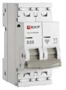фото Автоматический выключатель EKF M63MA6220D
