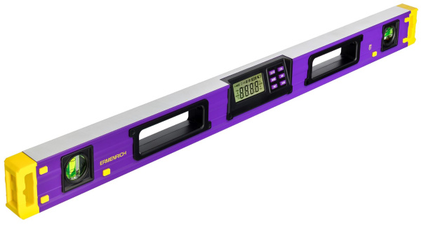 Изображение товара Электронный угломер Ermenrich Verk LY80 с ЖК-экраном и встроенным пузырьковым уровнем 800 мм