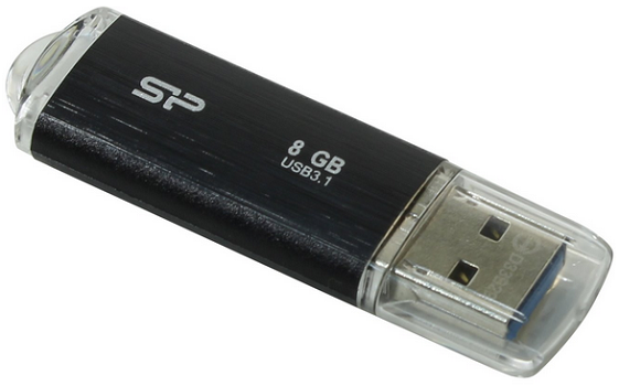 

Накопитель USB 3.1 Silicon Power Blaze B02 SP008GBUF3B02V1K черный, Blaze B02