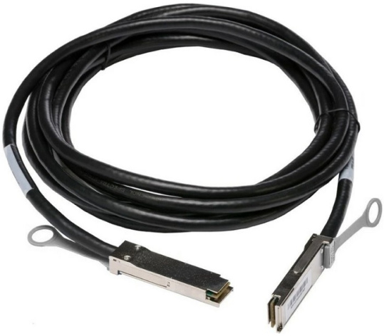 Изображение товара Кабель FiberTrade FT-QSFP28-CabP-AWG30-1 для высокоскоростных сетей