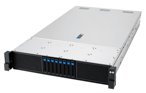 Изображение товара Серверная платформа ASUS RS720A-E13-RS8U 2U для высокого хранения и виртуализации