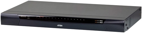 

Коммутатор Aten KN1116VA-AX-G 16-портовый КВМ с доступом по IP, поддержкой 1-локального/1-удаленного сеанса доступа и функцией Virtual Media, 1920 x 1, KN1116VA-AX-G