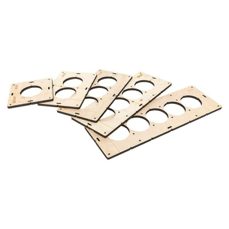 Изображение товара Комплект шаблонов EKF sh-d68-k для точного сверления отверстий под подрозетники