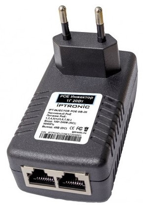 фото Инжектор PoE IPTRONIC IPT-INJECTOR POE GB-20 в Перми