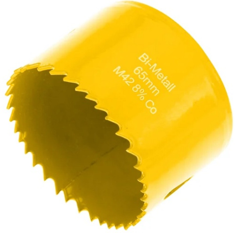 Изображение товара Коронка биметаллическая KRANZ KR-92-0233 65 мм для дерева и металла