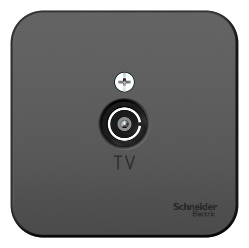 

Розетка Schneider Electric BLNTA000016 TV, изолир. пластина Антрацит наруж, BLNTA000016