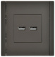 фото Розетка USB  IEK FP-U21-D31-K03 в Челябинске