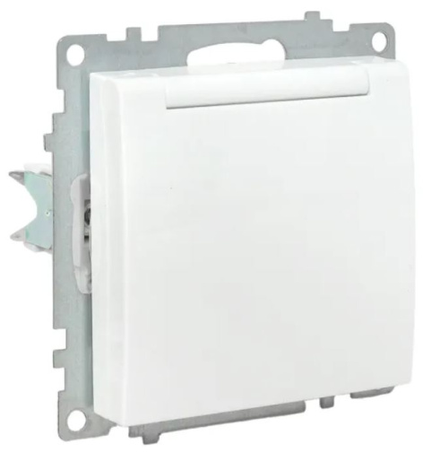 фото Розетка с заземлением с крышкой EKF EWV10-124-90 в Уфе