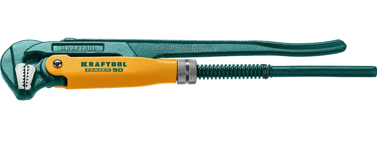 

Ключ Kraftool Panzer-90 2734-05_z02 Kraftool трубный, №0, прямые губки, Panzer-90