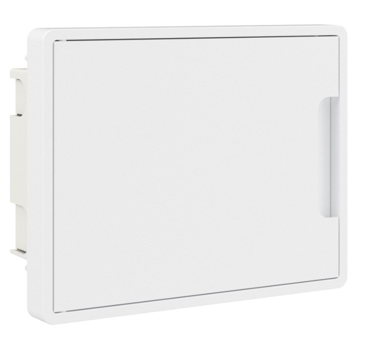 

Щит распределительный встраиваемый DKC F08B1WW 8 мод FRAME, белый, с белой дверцей, с 2 шинами PEN на 6 и 8 отв., F08B1WW