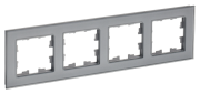 фото Рамка четверная IEK BR-M42-G-K03