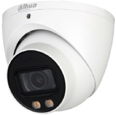 Изображение товара Данная уличная купольная видеокамера Dahua DH-HAC-HDW2249TP-A-LED-0360B с дальностью подсветки 40 м