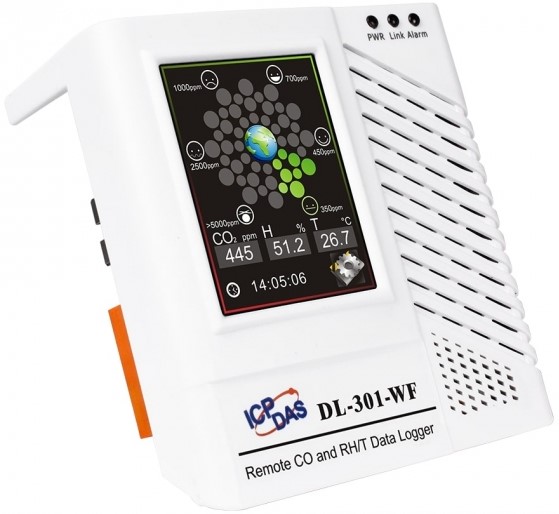 

Датчик ICP DAS DL-301-WF CR температуры, влажности, точки росы и концентрации CO с функцией регистрации данных (Ethernet/RS-485/Wi-Fi Interfaces and P, DL-301-WF CR