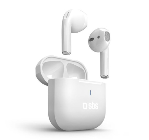 Изображение товара Наушники TWS SBS AIR KAB, Bluetooth, Вкладыши, Белый, [TEEARTWSAIRKABW]