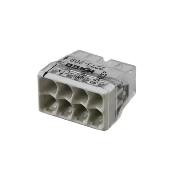 

Клемма WAGO 07-5135-06 2273-208, 8-проводная до 2,5 мм², (6 шт/уп), 07-5135-06