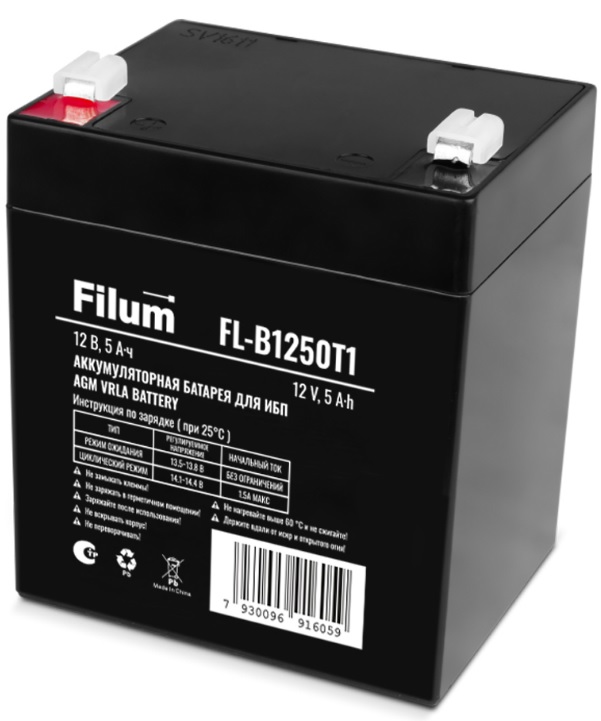 

Батарея для ИБП Filum FL-B1250T1, FL-B1250T1