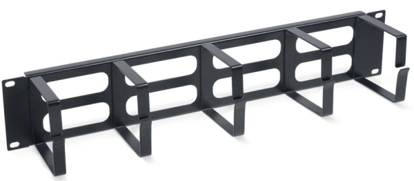 Изображение товара Кабельный организатор Cabeus JB08-2U-BK для серверных шкафов