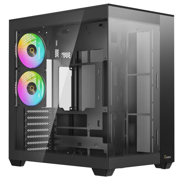 

Корпус ATX Ocypus Delta C74 BK ARGB черный, без БП, 2*USB 2.0, USB 3.0, USB 3.2 Type-C, Delta C74 BK ARGB