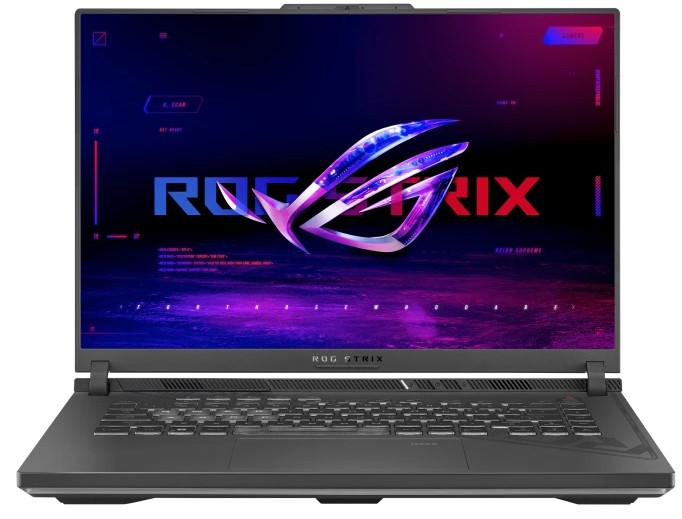 

Ноутбук ASUS ROG Strix G16 G614JU-N3490 90NR0CC1-M012J0 i5-13450HX/16GB/512GB SSD/GeForce RTX 4050 6GB/16"/Wi-Fi/BT/noOS/grey, ROG Strix G16 G614JU-N3490