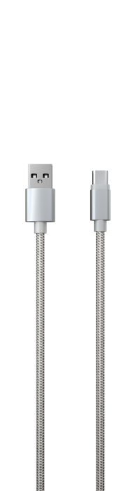 

Кабель интерфейсный Red Line USB-Type-C 2.0 УТ000011693 нейлоновая оплетка, серебристый, USB-Type-C 2.0