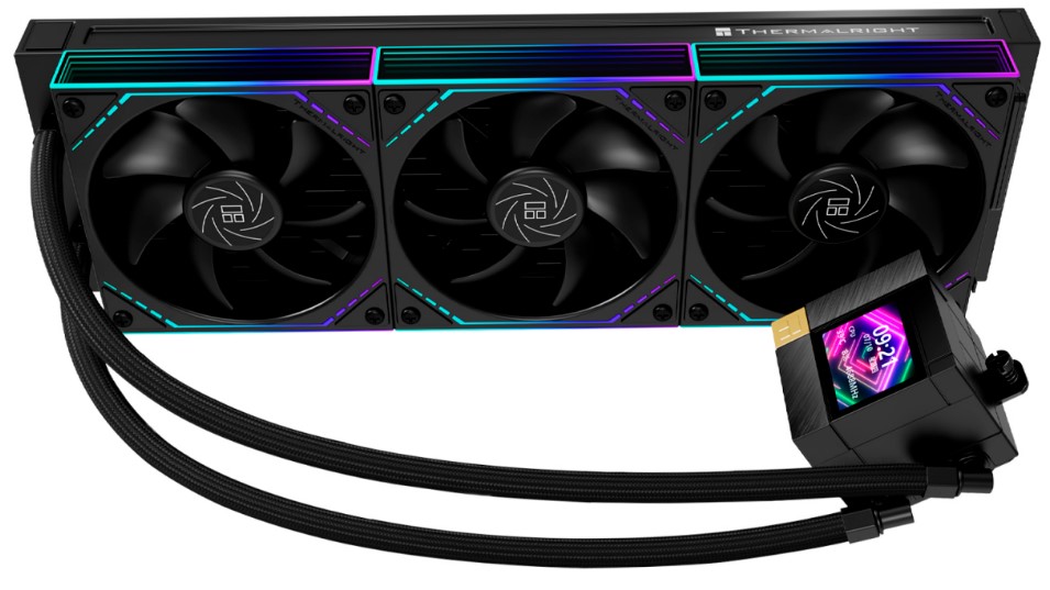 

Система охлаждения жидкостная Thermalright Core Matrix 360 Vision ARGB Black TRCM360VAB LGA115x/1200/1700/1851/AM4/AM5 (3*120mm, 2000rpm, 68.9CFM, 28., Core Matrix 360 Vision ARGB Black