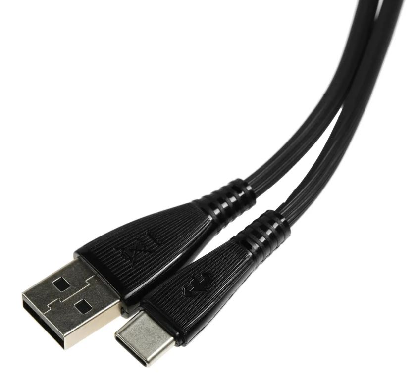 

Кабель ITEL C21s(ICD-C21s) 1911962 USB (m)-USB Type-C (m) 1м черный, C21s(ICD-C21s)