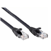 фото Кабель патч-корд Aopen ANP612B-BK-0.5M